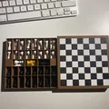 Bộ cờ vua du lịch/cỡ nhỏ tích hợp nam châm - Thumbnail 3