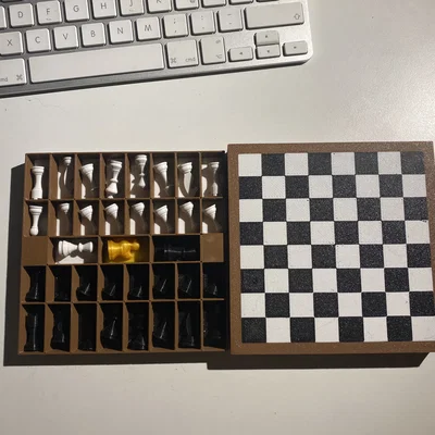 Bộ cờ vua du lịch/cỡ nhỏ tích hợp nam châm