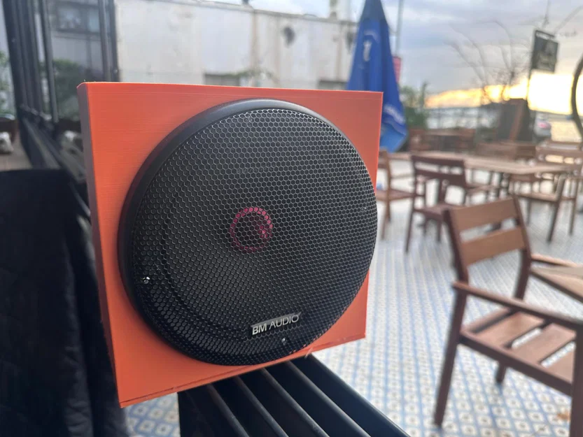 Thùng loa 6 inch (16cm) thiết kế cơ bản - Image 1