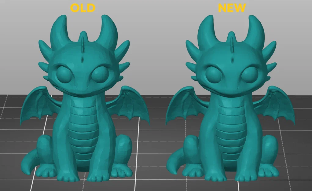 Mô hình rồng Toothless (Smoother Version) in 3D siêu mượt mà - Image 1