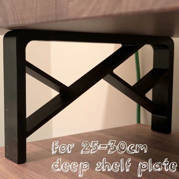 Chân kệ để bàn (dành cho kệ có độ sâu 25-30cm) - Image 1