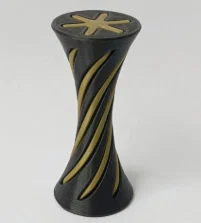 Mô hình đồng hồ cát xoắn Spiral Hourglass trang trí để bàn - Image 1