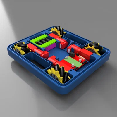 Khung xe XRP cho Robot dùng bánh xe Mecanum