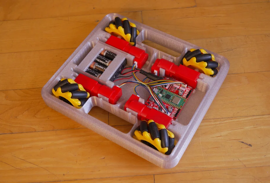 Khung xe XRP cho Robot dùng bánh xe Mecanum - Image 2