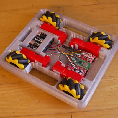 Khung xe XRP cho Robot dùng bánh xe Mecanum