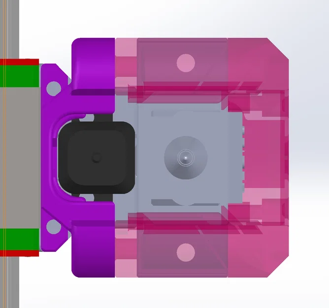 Ngàm đèn Dragon Burner v8 MGN12H tích hợp Cr-Touch - Image 1