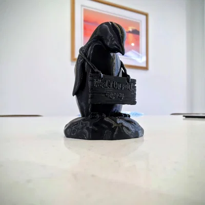 Chú Chim Cánh Cụt Hư Vô (Nihilist Penguin)