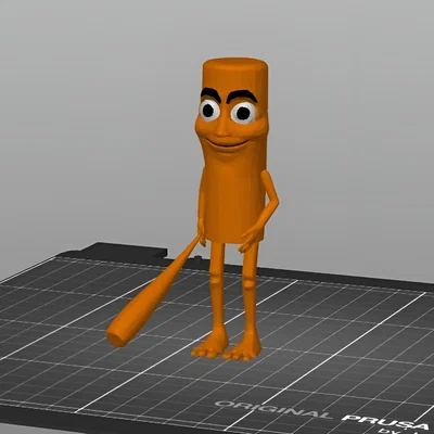 Mô hình 3D nhân vật Tung Tung Sahur độc đáo cho máy in MMU