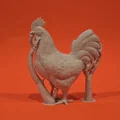 Mô hình Gà Trống (Rooster Figurine) - Thumbnail 4