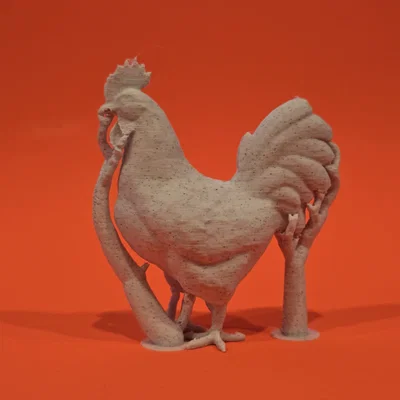 Mô hình Gà Trống (Rooster Figurine)