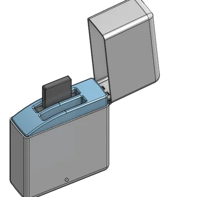 Khung chứa Yubikey thay thế ruột Zippo