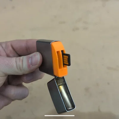 Khung chứa Yubikey thay thế ruột Zippo