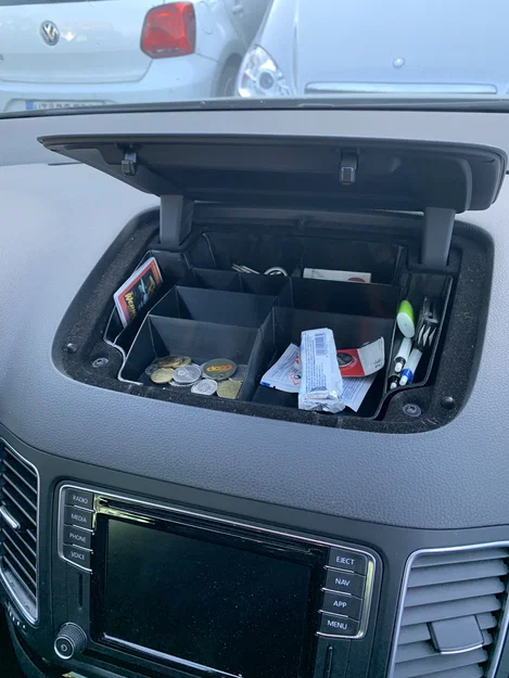 Khay chia ngăn hộc giữa cho Seat Alhambra / VW Sharan - Image 1