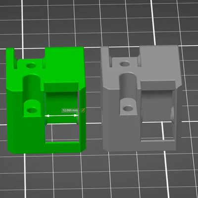 XY Carriage tích hợp bạc đạn có răng cho Prusa Core One