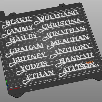 Wedding Drink Name Tags Generator - Công cụ tạo bảng tên gắn ly đám cưới bằng OpenSCAD