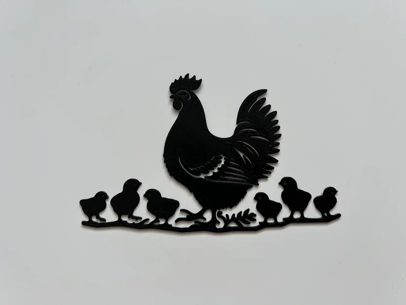 Tranh treo tường hình gà mái #1 - Image 1