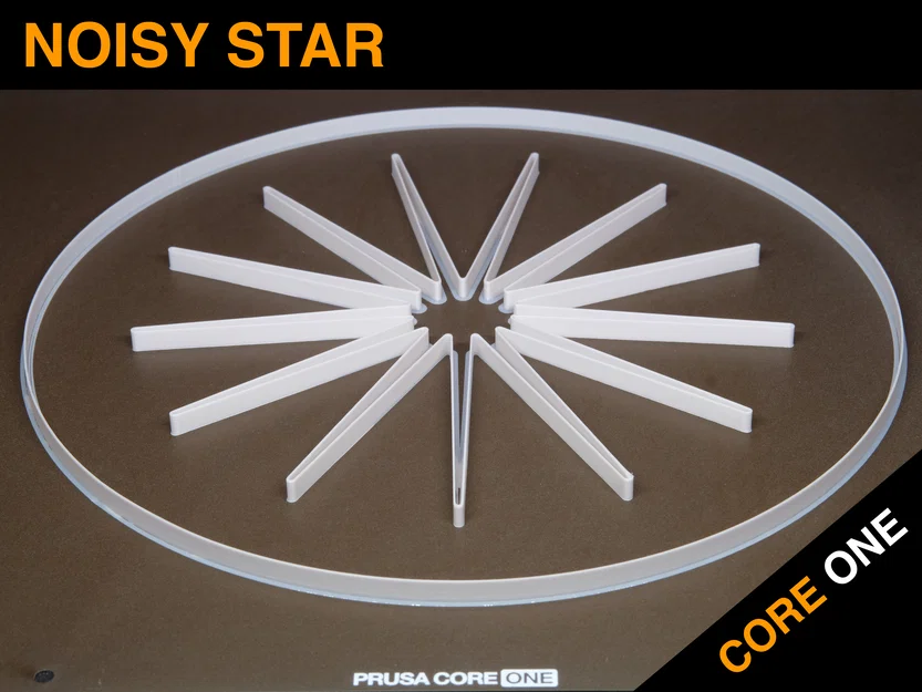 Mẫu in Noisy Star Test dành cho Core One - Image 1