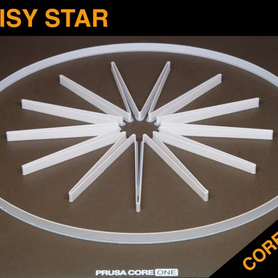 Mẫu in Noisy Star Test dành cho Core One