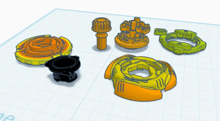 Star Bash - Mô hình con quay Beyblade CX tùy chỉnh in 3D cực chất - Image 1