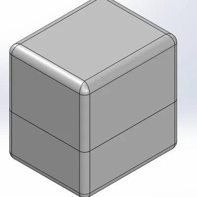 Hộp đựng thẻ 3D Simple Toploader Box cho người sưu tầm bài