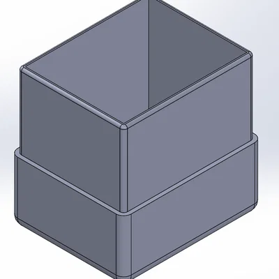 Hộp đựng thẻ 3D Simple Toploader Box cho người sưu tầm bài