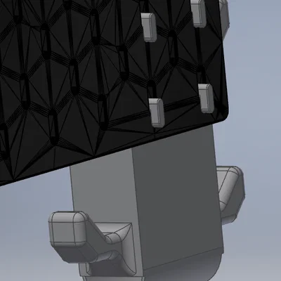 Giá treo túi phân và dây dắt chó cho bảng IKEA Skådis