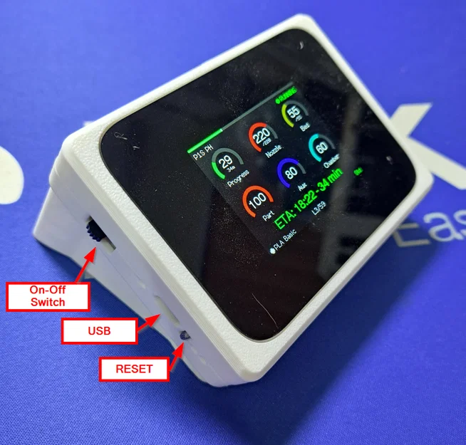 WisBlock BambuHelper Landscape - Thiết bị theo dõi in ấn cho máy in BambuLab - Image 18