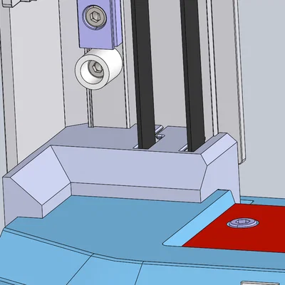 Nắp che bảo vệ dây đai trục Z cho máy in 3D Sovol SV08