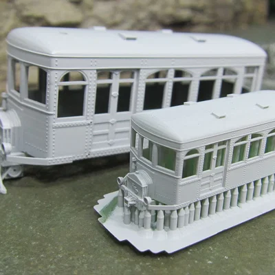 Mô hình xe điện đường sắt Nn3 Railbus chi tiết cho sa bàn