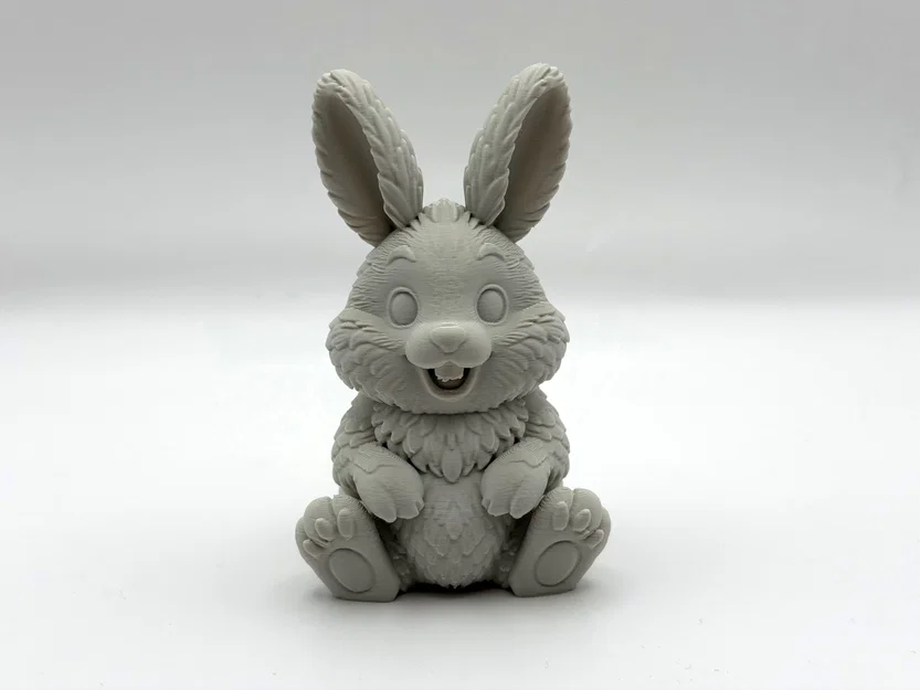 Chú Thỏ Phục Sinh Bông Xù (Fluffy Easter Bunny) - Image 2
