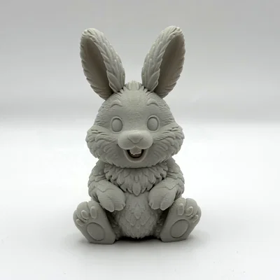 Chú Thỏ Phục Sinh Bông Xù (Fluffy Easter Bunny)