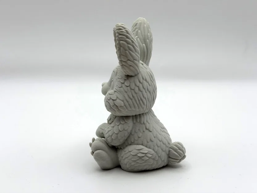 Chú Thỏ Phục Sinh Bông Xù (Fluffy Easter Bunny) - Image 3