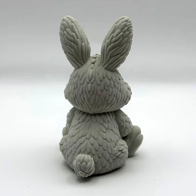 Chú Thỏ Phục Sinh Bông Xù (Fluffy Easter Bunny)