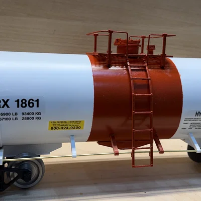 Toa xe bồn chở axit G Scale