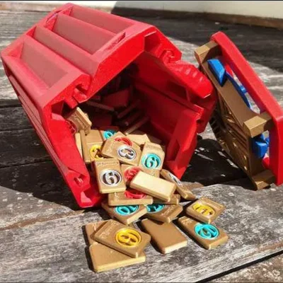 Bộ gạch Rummikub du lịch thu nhỏ in 3D cực tiện lợi