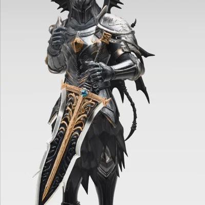 Mô hình 3D Sun Knight: Chiến binh bán thần cực ngầu cho người sưu tầm