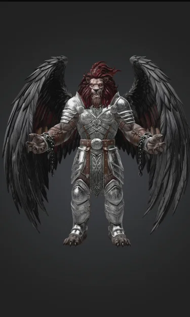 Mô hình 3D Ironwing Warlord - Chiến binh Chimera dũng mãnh - Image 2