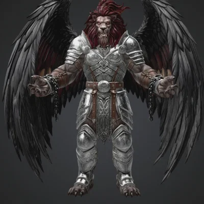Mô hình 3D Ironwing Warlord - Chiến binh Chimera dũng mãnh
