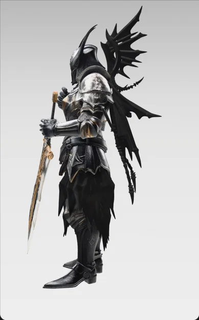 Mô hình 3D Sun Knight: Chiến binh bán thần cực ngầu cho người sưu tầm - Image 2