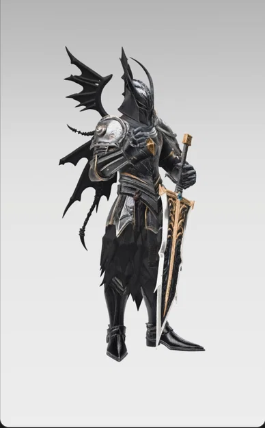 Mô hình 3D Sun Knight: Chiến binh bán thần cực ngầu cho người sưu tầm - Image 3