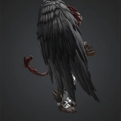 Mô hình 3D Ironwing Warlord - Chiến binh Chimera dũng mãnh