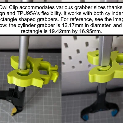 Owl-Reach (Phụ kiện kẹp dụng cụ gắp gắn nạng)