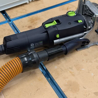 Đầu chuyển đổi hút bụi Festool Domino sang ống Ridgid 1 1/4 inch