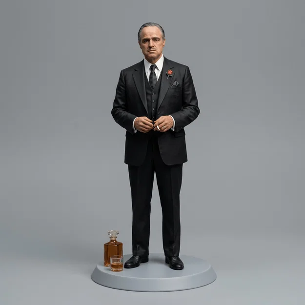 Mô hình 3D Bố Già (The Godfather 1972) trang trí đẹp mắt - Image 1