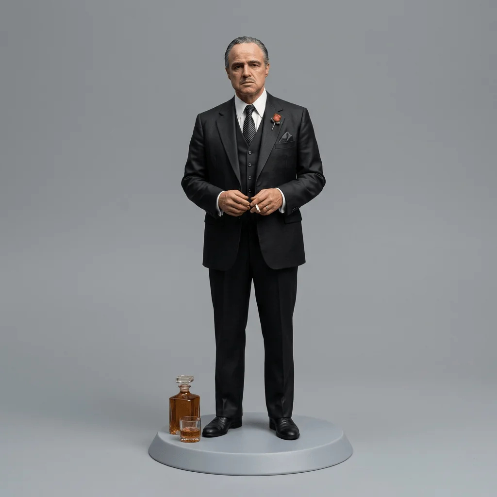 Mô hình 3D Bố Già (The Godfather 1972) trang trí đẹp mắt 1