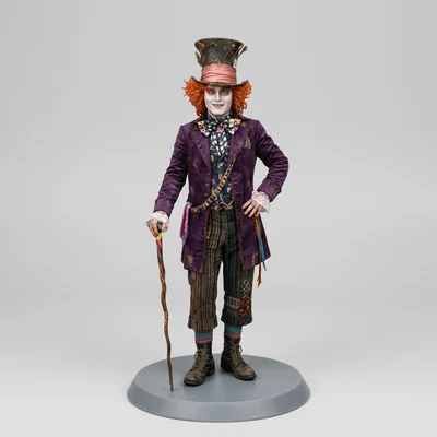 Mô hình 3D Mad Hatter từ phim Alice in Wonderland cực chất