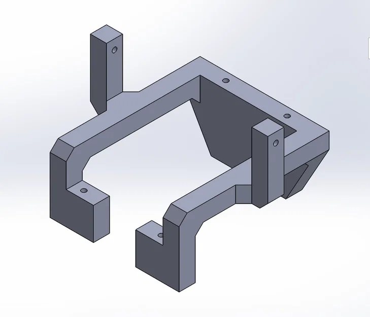 Khung giá đỡ giảm xóc (RC Shock Absorber Holder) tùy chỉnh chất lượng - Image 1