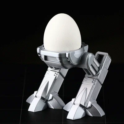 Egg-209: Mô hình giá đỡ trứng lấy cảm hứng từ Robot ED-209