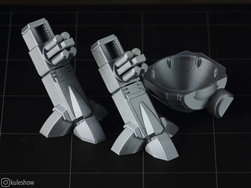 Egg-209: Mô hình giá đỡ trứng lấy cảm hứng từ Robot ED-209 - Image 3