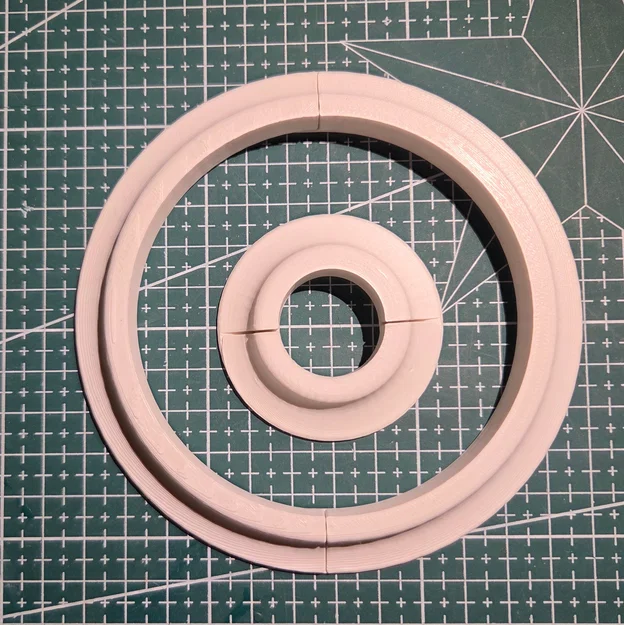 Ốp che lỗ ống nhiệt (Heating Pipe Rosette) - nhiều kích thước - Image 1